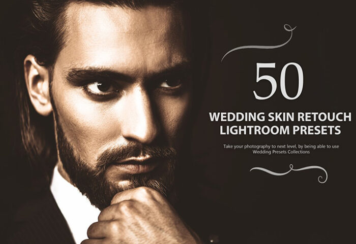 50 پریست لایت روم حرفه ای عروسی رتوش پوست صورت Wedding Skin Retouch Presets