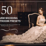 50 پریست لایت روم حرفه ای عروسی رنگ گرم Warm Wedding Lightroom Presets
