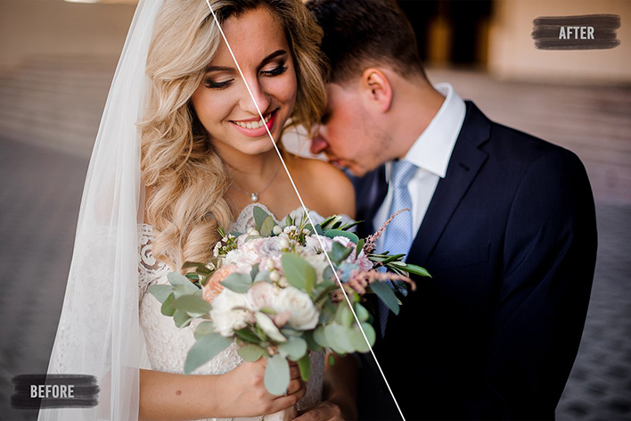50 پریست لایت روم حرفه ای عروسی رنگ گرم Warm Wedding Lightroom Presets 50 پریست لایت روم حرفه ای عروسی رنگ گرم Warm Wedding Lightroom Presets