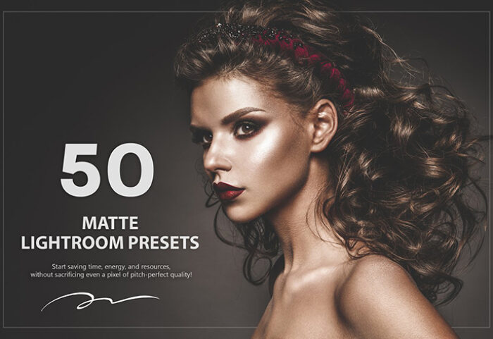 50 پریست لایت روم حرفه ای مات رنگی Matte Lightroom Presets
