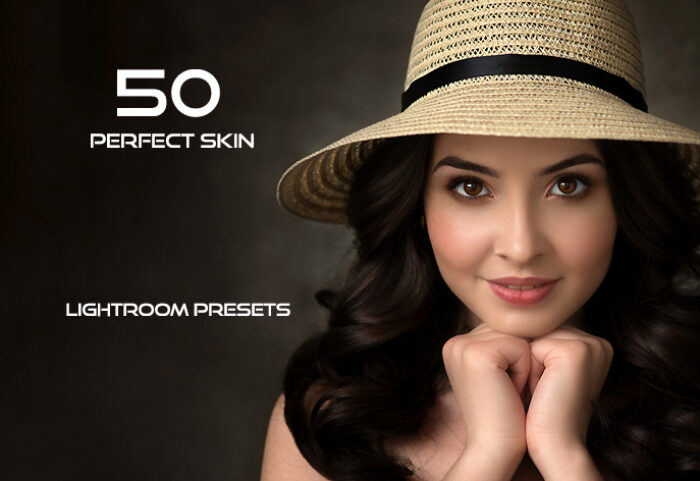 50 پریست لایت روم حرفه ای پوست صورت Perfect Skin Lightroom Presets