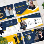قالب پاورپوینت حرفه ای معرفی شرکت Basagita Corporate Powerpoint Template