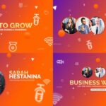 پروژه آماده افتر افکت حرفه ای با موزیک تبلیغ وبینار Online Webinar Promo