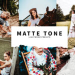 10 پریست لایت روم حرفه ای دسکتاپ تم رنگی مات Matte Tone Lightroom Presets