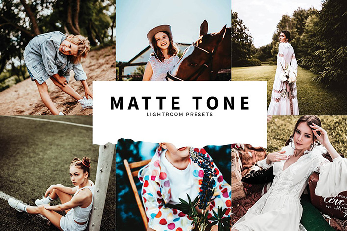 10 پریست لایت روم حرفه ای دسکتاپ تم رنگی مات Matte Tone Lightroom Presets 10 پریست لایت روم حرفه ای دسکتاپ تم رنگی مات Matte Tone Lightroom Presets