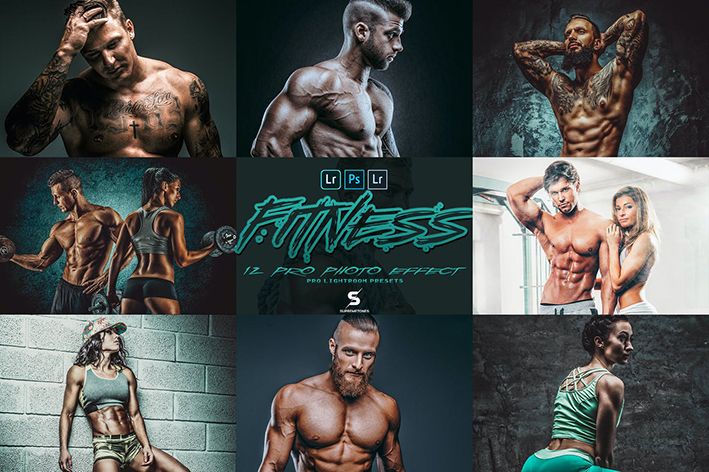 12 پریست لایت روم حرفه ای ورزشی PRO Fitness Image Lightroom Presets 12 پریست لایت روم حرفه ای ورزشی PRO Fitness Image Lightroom Presets