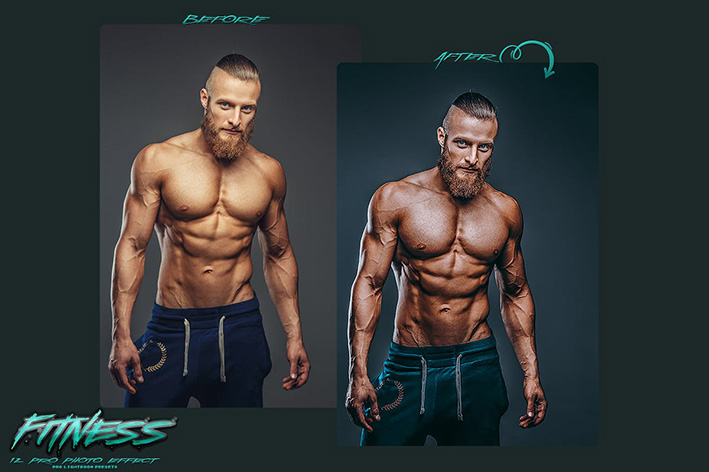 12 پریست لایت روم حرفه ای ورزشی PRO Fitness Image Lightroom Presets 12 پریست لایت روم حرفه ای ورزشی PRO Fitness Image Lightroom Presets