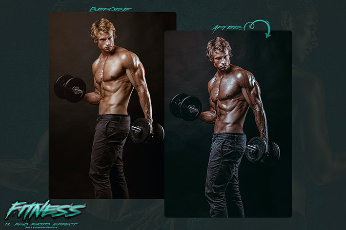 12 پریست لایت روم حرفه ای ورزشی PRO Fitness Image Lightroom Presets 12 پریست لایت روم حرفه ای ورزشی PRO Fitness Image Lightroom Presets