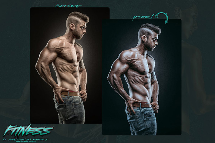 12 پریست لایت روم حرفه ای ورزشی PRO Fitness Image Lightroom Presets 12 پریست لایت روم حرفه ای ورزشی PRO Fitness Image Lightroom Presets