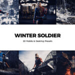 20 پریست لایت روم زمستانی و کمراراو فتوشاپ و لات رنگی Winter Soldier Lightroom Presets