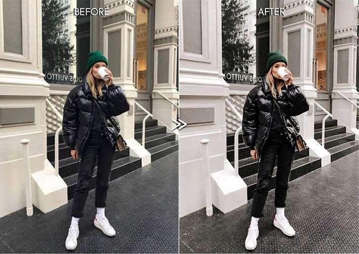 30 پریست لایت روم حرفه ای تم رنگی روشن MINIMAL VSCO LIGHTROOM PRESETS 30 پریست لایت روم حرفه ای تم رنگی روشن MINIMAL VSCO LIGHTROOM PRESETS