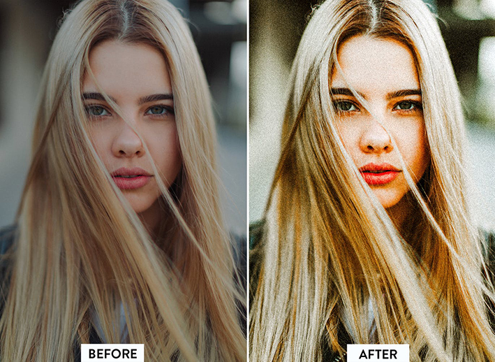 30 پریست لایت روم سینمایی و پریست کمرا راو فتوشاپ تم ایجاد نویز Film Look Lightroom Presets 30 پریست لایت روم سینمایی و پریست کمرا راو فتوشاپ تم ایجاد نویز Film Look Lightroom Presets