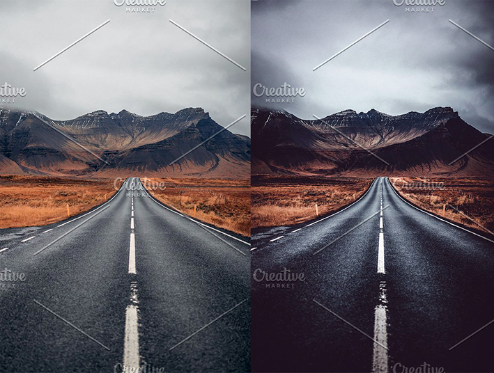 30 پریست لایت روم طبیعت دسکتاپ و موبایل Lightroom Moody Landscape 30 پریست لایت روم طبیعت دسکتاپ و موبایل Lightroom Moody Landscape