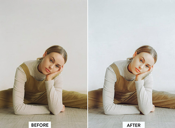 30 پریست لایت روم و پریست کمرا راو فتوشاپ تم رنگ روشن Bright & Clean Lightroom Presets 30 پریست لایت روم و پریست کمرا راو فتوشاپ تم رنگ روشن Bright & Clean Lightroom Presets