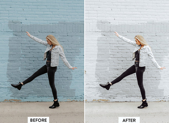 30 پریست لایت روم و پریست کمرا راو فتوشاپ تم رنگ روشن Bright & Clean Lightroom Presets 30 پریست لایت روم و پریست کمرا راو فتوشاپ تم رنگ روشن Bright & Clean Lightroom Presets