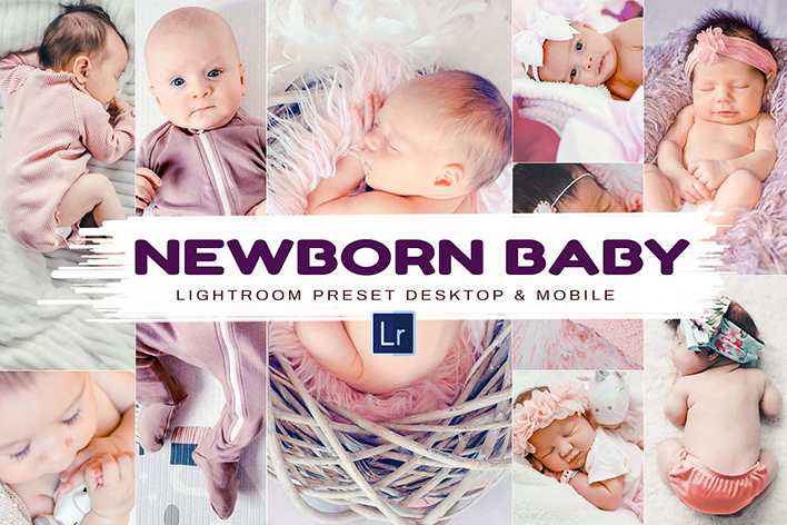 30 پریست لایت روم نوزاد و پریست کمرا راو Newborn Baby Lightroom Presets 30 پریست لایت روم نوزاد و پریست کمرا راو Newborn Baby Lightroom Presets