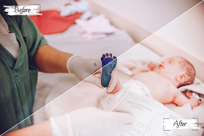 30 پریست لایت روم نوزاد و پریست کمرا راو Newborn Baby Lightroom Presets 30 پریست لایت روم نوزاد و پریست کمرا راو Newborn Baby Lightroom Presets