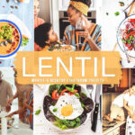 40 پریست لایت روم و کمراراو و اکشن کمراراو فتوشاپ Lentil Pro Lightroom Presets