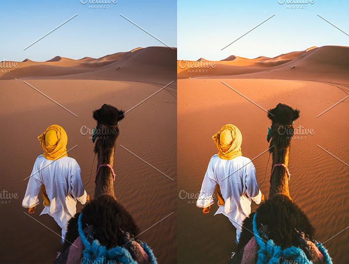 60 پریست لایت روم دسکتاپ و موبایل تم مراکش Morocco Lightroom Presets 60 پریست لایت روم دسکتاپ و موبایل تم مراکش Morocco Lightroom Presets