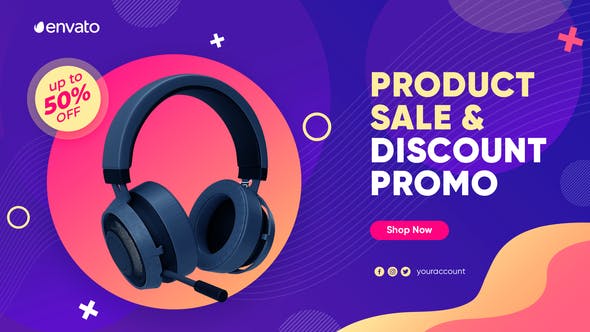 پروژه آماده افتر افکت با موزیک تخفیف فروشگاهی Product Sale & Discount Promo پروژه آماده افتر افکت با موزیک تخفیف فروشگاهی Product Sale & Discount Promo