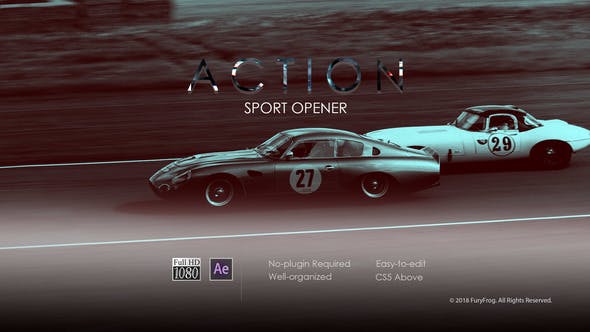پروژه آماده افتر افکت تیتراژ سینمایی اکشن با موزیک Action Sport Opener پروژه آماده افتر افکت تیتراژ سینمایی اکشن با موزیک Action Sport Opener