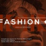 پروژه آماده پریمیر تیتراژ حرفه ای با موزیک Fashion Plus Media Opener
