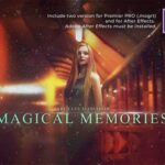 پروژه پریمیر اسلایدشو با موزیک افکت ذرات Particles Slideshow Magical Memories