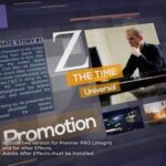 پروژه پریمیر با موزیک معرفی شرکت تم مدرن Z Time. Universal Corporate Promo