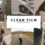 10 پریست رنگی حرفه ای لایت روم Clean Film Lightroom Presets