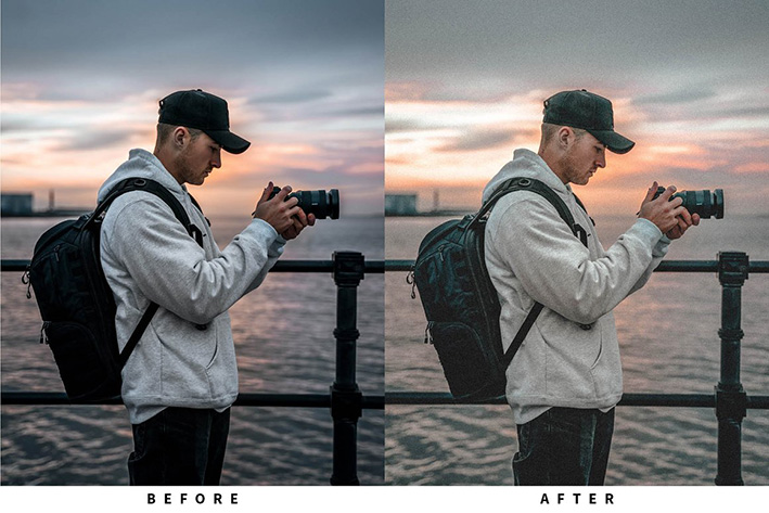 10 پریست رنگی حرفه ای لایت روم Clean Film Lightroom Presets 10 پریست رنگی حرفه ای لایت روم Clean Film Lightroom Presets