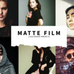 10 پریست لایت روم حرفه ای مات سینمایی Matte Film Lightroom Presets