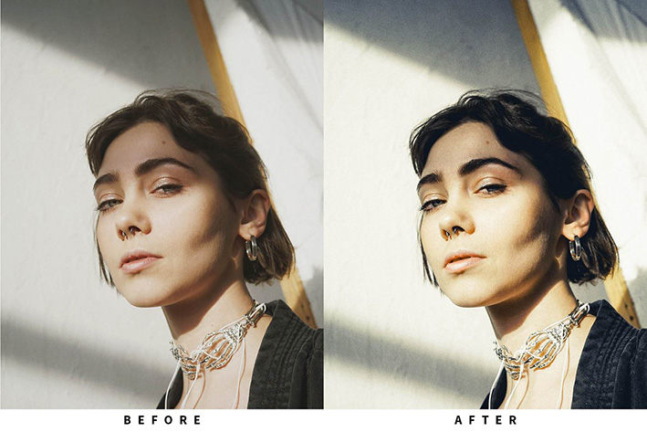 10 پریست لایت روم حرفه ای مات سینمایی Matte Film Lightroom Presets 10 پریست لایت روم حرفه ای مات سینمایی Matte Film Lightroom Presets