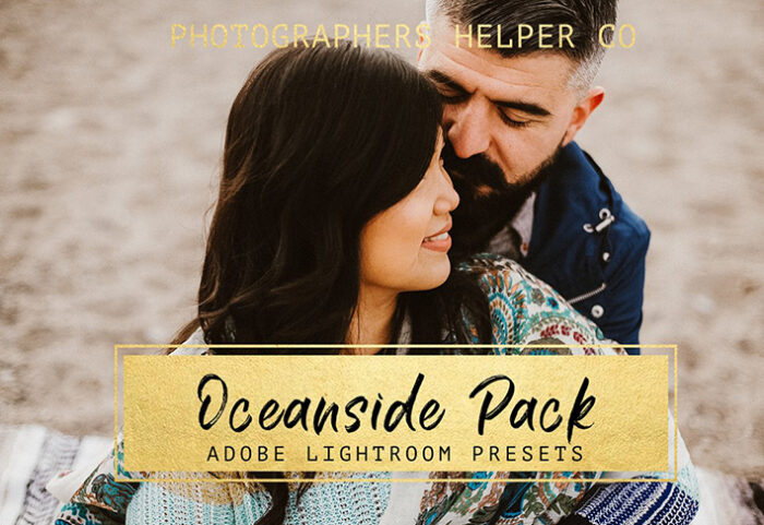 10 پریست لایت روم عروسی و پرتره تم ساحلی Oceanside Lightroom Presets