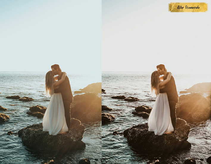 10 پریست لایت روم عروسی و پرتره تم ساحلی Oceanside Lightroom Presets 10 پریست لایت روم عروسی و پرتره تم ساحلی Oceanside Lightroom Presets