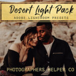 10 پریست لایت روم عروسی و پرتره تم کویر Desert Light Lightroom Presets