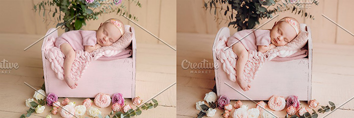 12 پریست لایت روم نوزاد تم نوزاد روستایی Rustic Newborn Lightroom Presets 12 پریست لایت روم نوزاد تم نوزاد روستایی Rustic Newborn Lightroom Presets