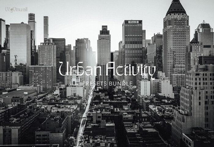 20 پریست رنگی لایت روم تم شهر پر جنب جوش Urban Activity Presets