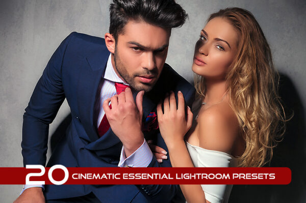 20 پریست لایت روم سینمایی حرفه ای Cinematic Essential Lightroom Presets