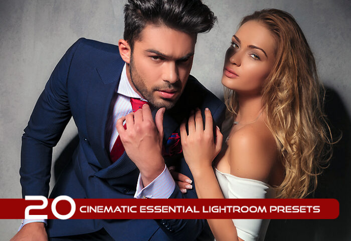 20 پریست لایت روم سینمایی حرفه ای Cinematic Essential Lightroom Presets