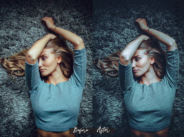 30 پریست لایت روم حرفه ای سینمایی تم آبی تیره DARK BLUE Lightroom Presets 30 پریست لایت روم حرفه ای سینمایی تم آبی تیره DARK BLUE Lightroom Presets