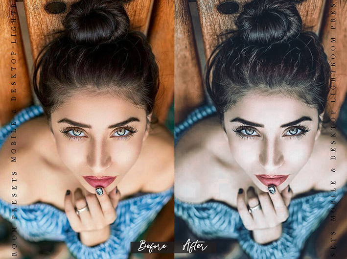 30 پریست لایت روم حرفه ای سینمایی تم آبی تیره DARK BLUE Lightroom Presets 30 پریست لایت روم حرفه ای سینمایی تم آبی تیره DARK BLUE Lightroom Presets
