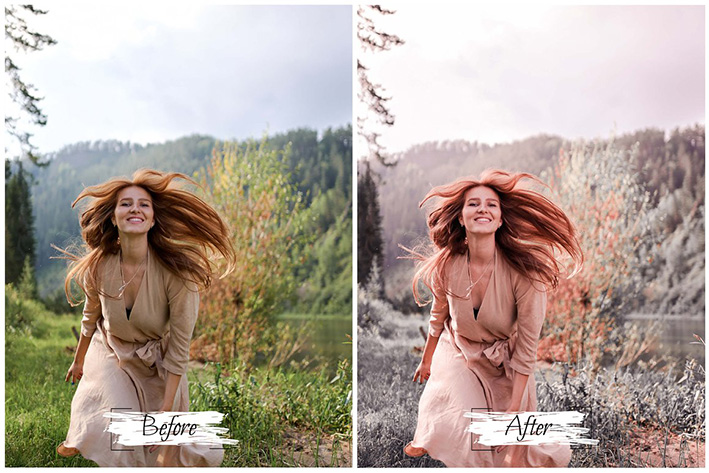 30 پریست لایت روم و پریست کمرا راو فتوشاپ تم سبک زندگی Girl Lifestyle Lightroom presets‭