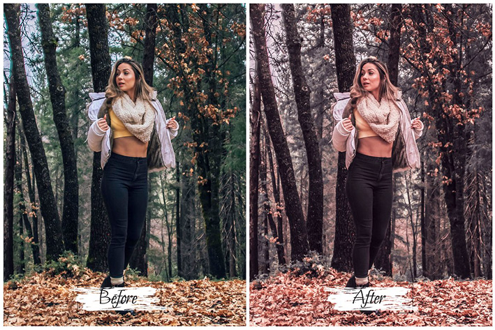 30 پریست لایت روم و پریست کمرا راو فتوشاپ تم سبک زندگی Girl Lifestyle Lightroom presets‭