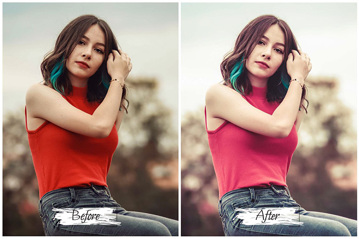 30 پریست لایت روم و پریست کمرا راو فتوشاپ تم سبک زندگی Girl Lifestyle Lightroom presets‭