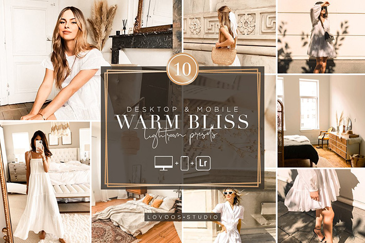 30 پریست لایت روم و پریست کمرا راو فتوشاپ گرمای خوشبختی WARM BLISS Lightroom Presets 30 پریست لایت روم و پریست کمرا راو فتوشاپ گرمای خوشبختی WARM BLISS Lightroom Presets