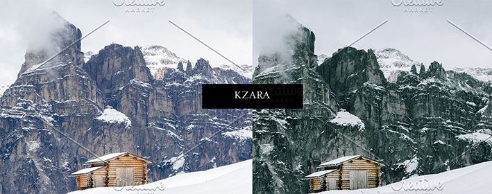 36 پریست لایت روم زمستان تم زمستان سبز Winter Green Lightroom Presets