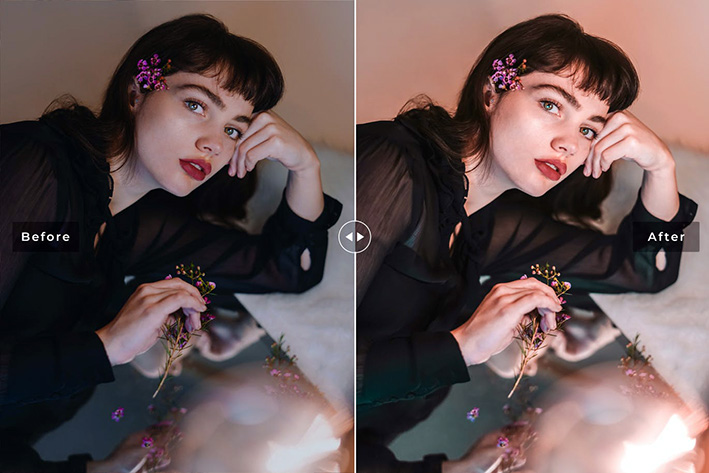 40 پریست لایت روم و پریست کمرا راو و اکشن فتوشاپ تم صورتی Salmon Pink Lightroom Presets 40 پریست لایت روم و پریست کمرا راو و اکشن فتوشاپ تم صورتی Salmon Pink Lightroom Presets