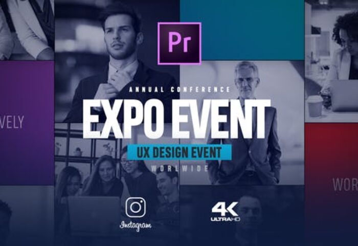 قویترین پروژه پریمیر 2021 رزولوشن 4K با موزیک معرفی کنفرانس The Event Promo