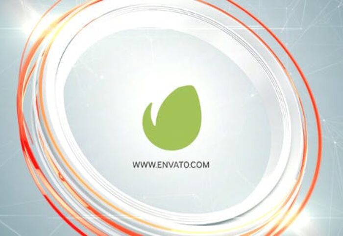 پروژه آماده پریمیر لوگو 2021 با موزیک افکت دایره رنگی Abstract Circles Logo