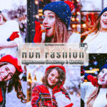 12 پریست لایت روم پرتره فشن و پریست کمرا راو فتوشاپ Premium Fashion Lightroom Presets